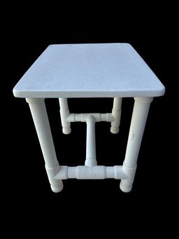 Rectangular Outdoor Table--19 1/4" x 14 1/2",