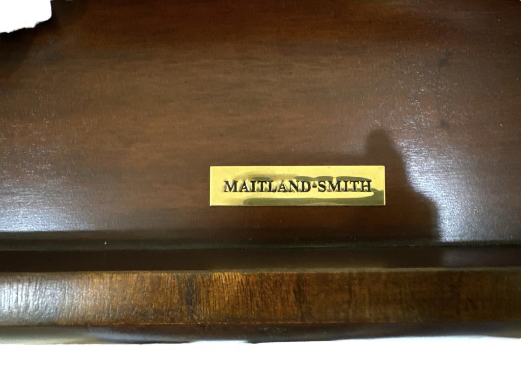 Maitland Smith Marble Top 3-Drawer Stand--55 1/2"