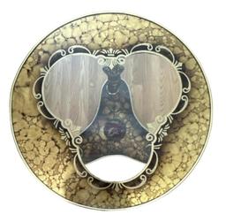Vintage Round End Table--27 3/4" Diameter, 24"
