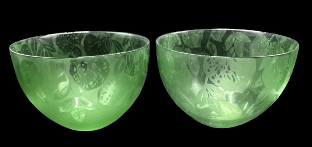 (2) Lenox Natures Impressions Embossed