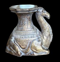 Figural Camel Stand--19 1/2" Long, 20 1/4" High,