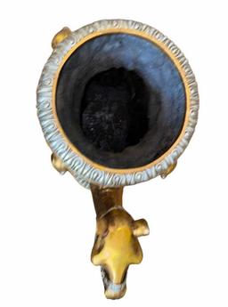 Moroccan Inspired Figural Camel Stand--Top Lifts