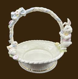 Assorted Easter Dishes & Decorations including (2)