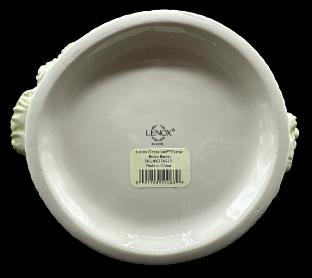 Assorted Easter Dishes & Decorations including (2)