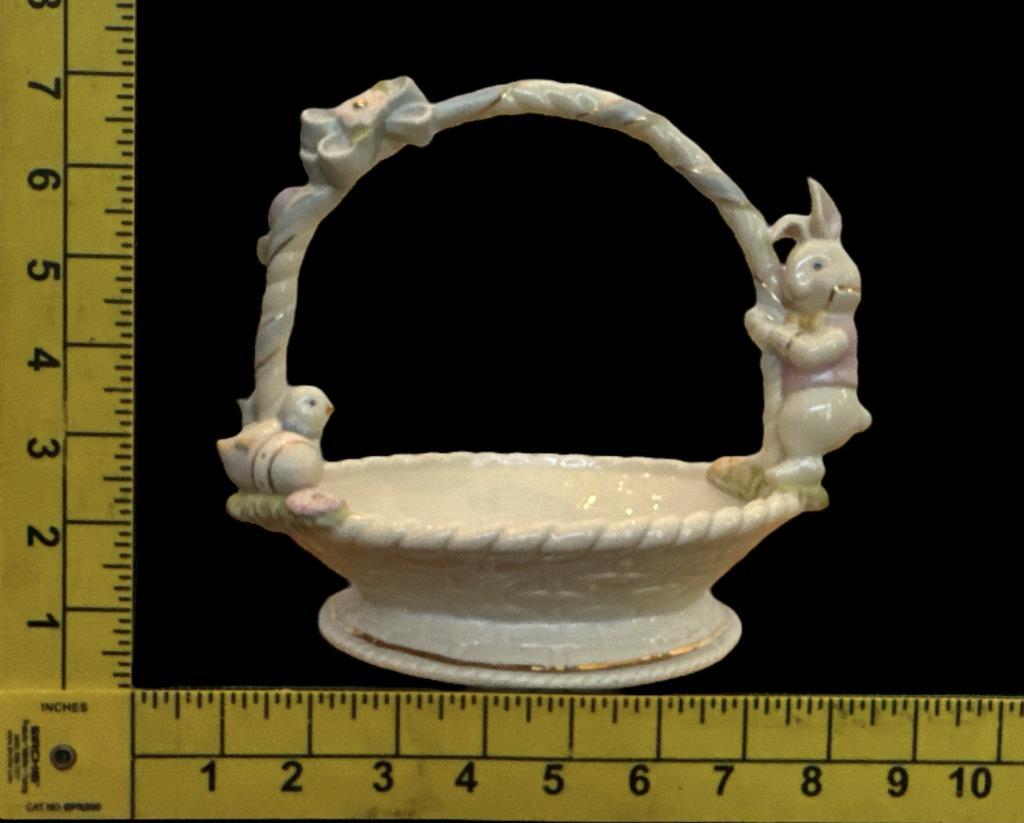 Assorted Easter Dishes & Decorations including (2)