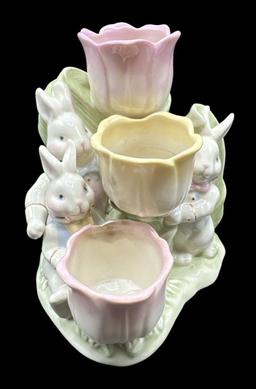 Assorted Easter Dishes & Decorations including (2)