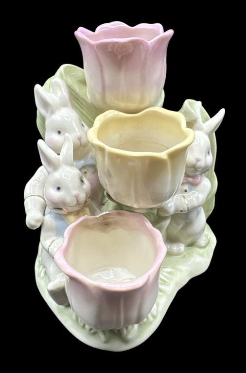 Assorted Easter Dishes & Decorations including (2)