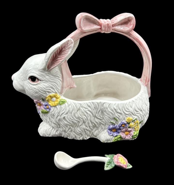 Assorted Easter Dishes & Decorations including (2)