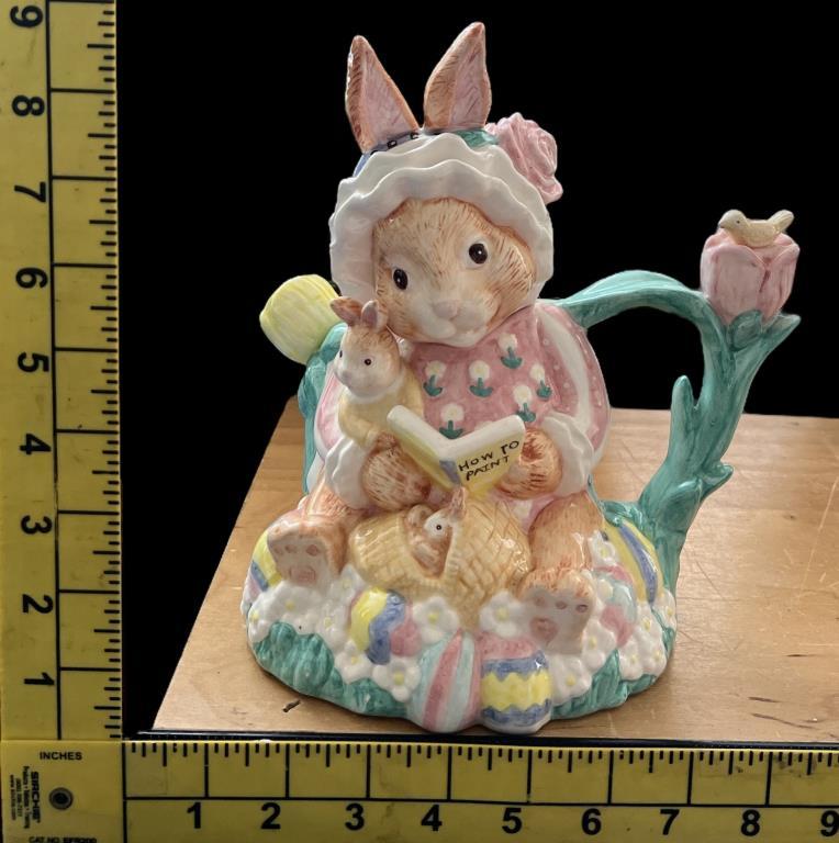 Fitz and Floyd Omnibus Teapot
