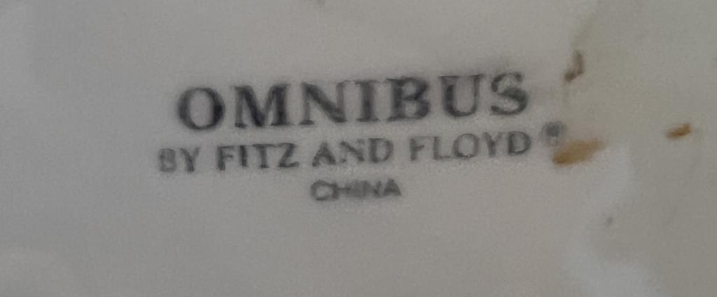 Fitz and Floyd Omnibus Teapot