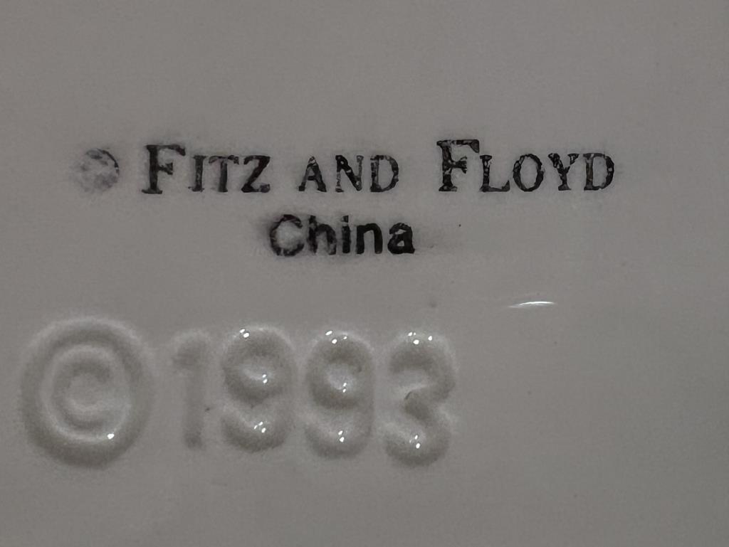 (4) Fitz & Floyd Items: Twas the Night Before
