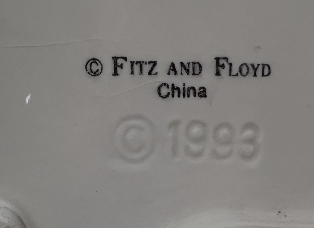 (4) Fitz & Floyd Items: Twas the Night Before