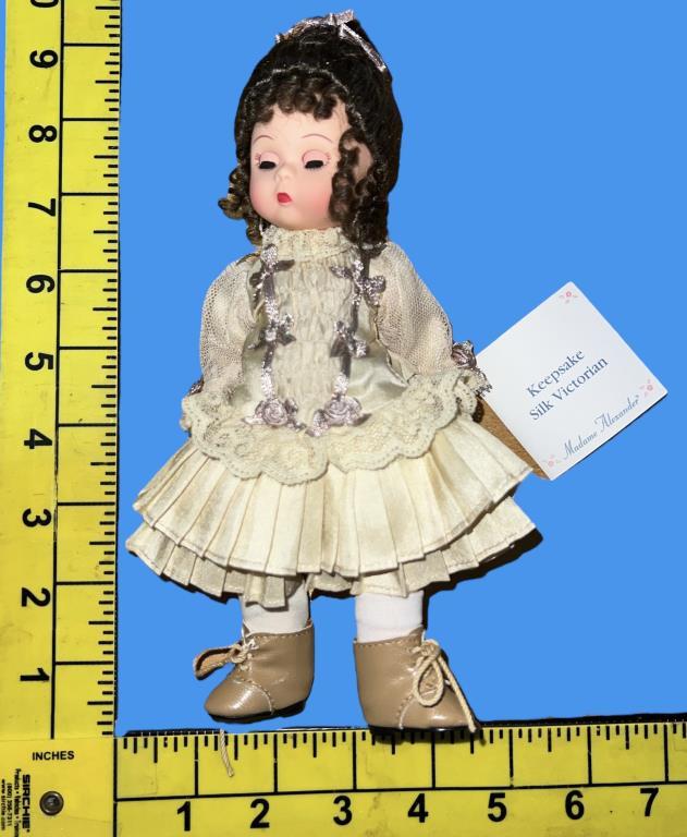 (2) Madame Alexander Items: Keepsake Silk
