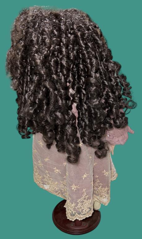 (1) Unmarked Porcelain Doll With Stand