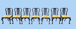 Set of (7) Mahogany Chippendale Style Dining