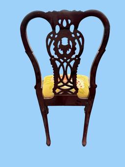 Set of (7) Mahogany Chippendale Style Dining