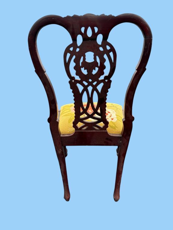 Set of (7) Mahogany Chippendale Style Dining