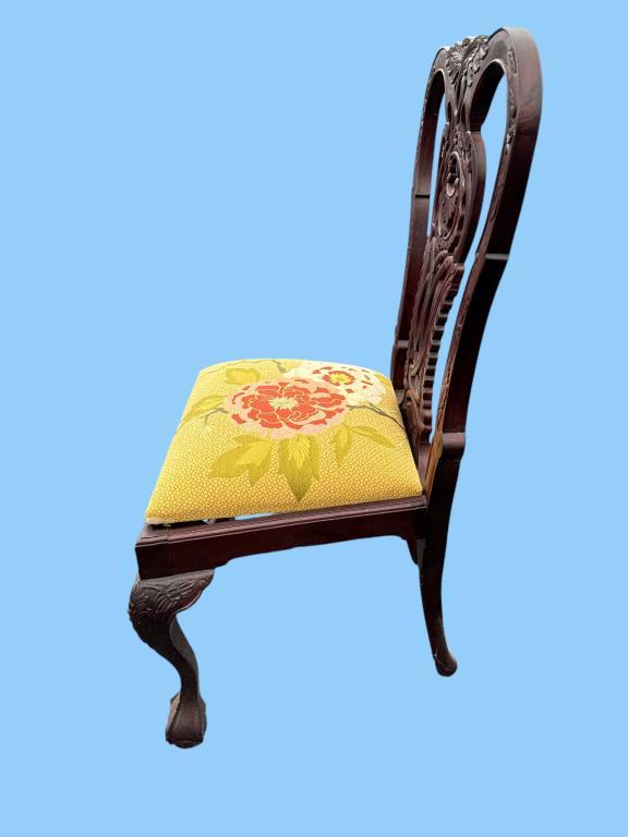 Set of (7) Mahogany Chippendale Style Dining