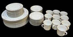 Set of Maria China:  (10) Dinner Plates, (10)