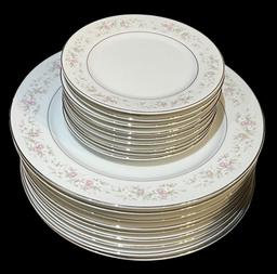 Set of Maria China:  (10) Dinner Plates, (10)