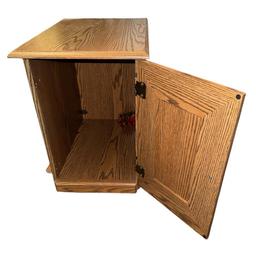 1Door End Table—15” x 21 1/2”, 20 1/2” High