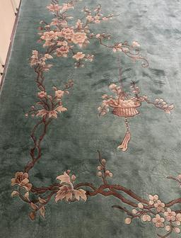 9’ x 12’ Rug From Hongkong With Original Paperwork
