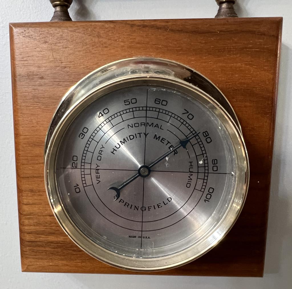 Springfield Weather Station Barometer,