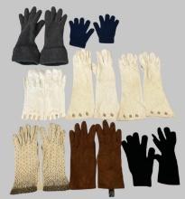 (8) Pairs of Ladies Gloves—Leather, Opera G
