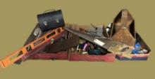 Large Assortment of Hardware, Automotive Tools,