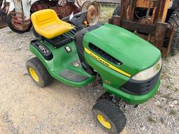 JOHN DEERE 102 5 SPEED LAWN MOWER (SALVAGE)