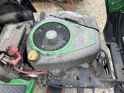 JOHN DEERE 102 5 SPEED LAWN MOWER (SALVAGE)