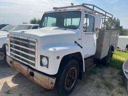 83 IHC 1654 W / SERV BED / TITLE / #6178