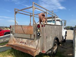 83 IHC 1654 W / SERV BED / TITLE / #6178
