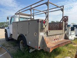 83 IHC 1654 W / SERV BED / TITLE / #6178
