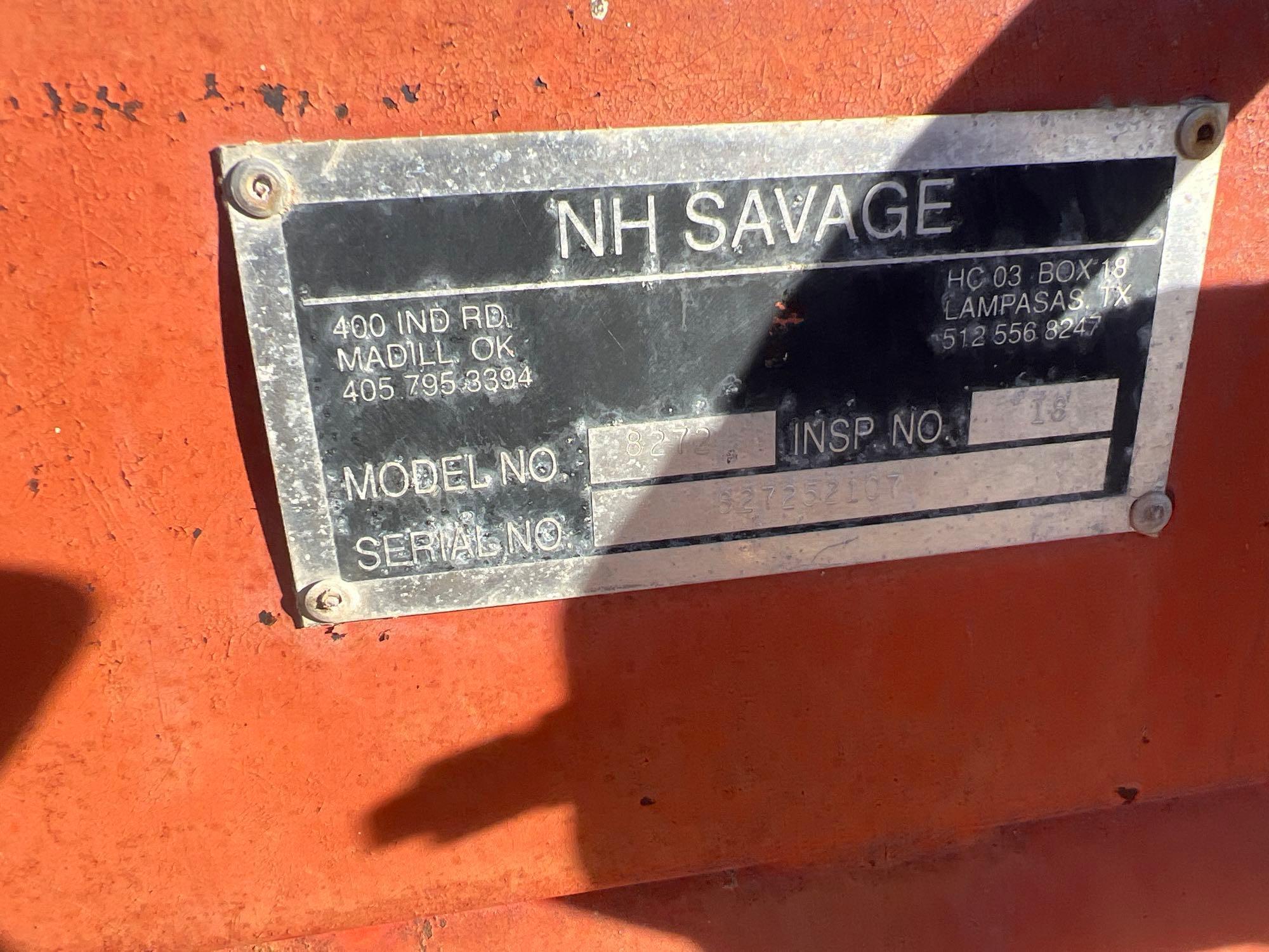 SAVAGE PECAN HARVESTER