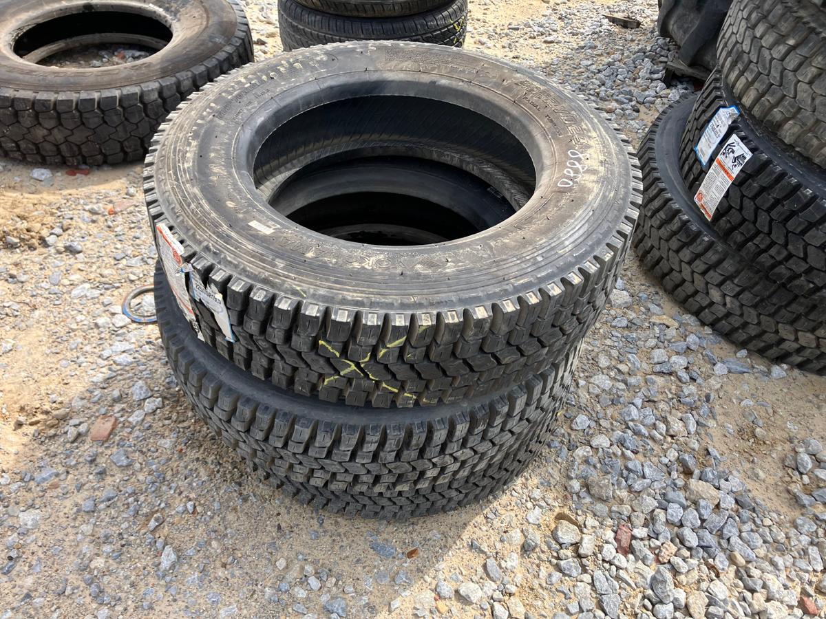 QTY 3 225/75R19.5 TIRES