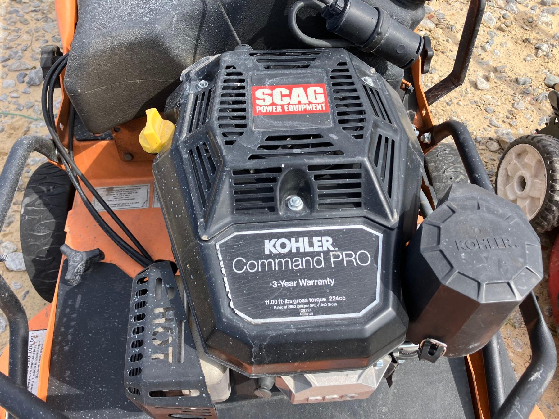 30" SCAG PUSH MOWER/S#52001747