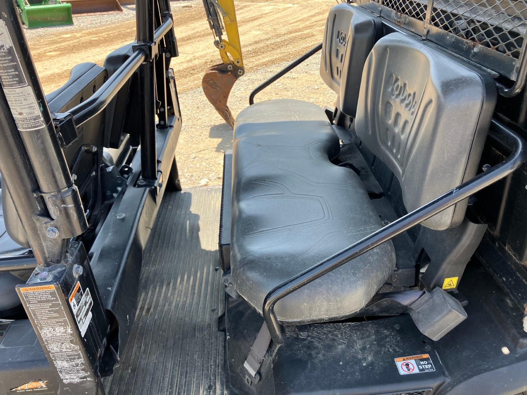 KUBOTA RTV1140 SIDE BY SIDE