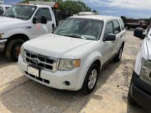 12 FORD ESCAPE 4DR/WHITE/V#KC65939