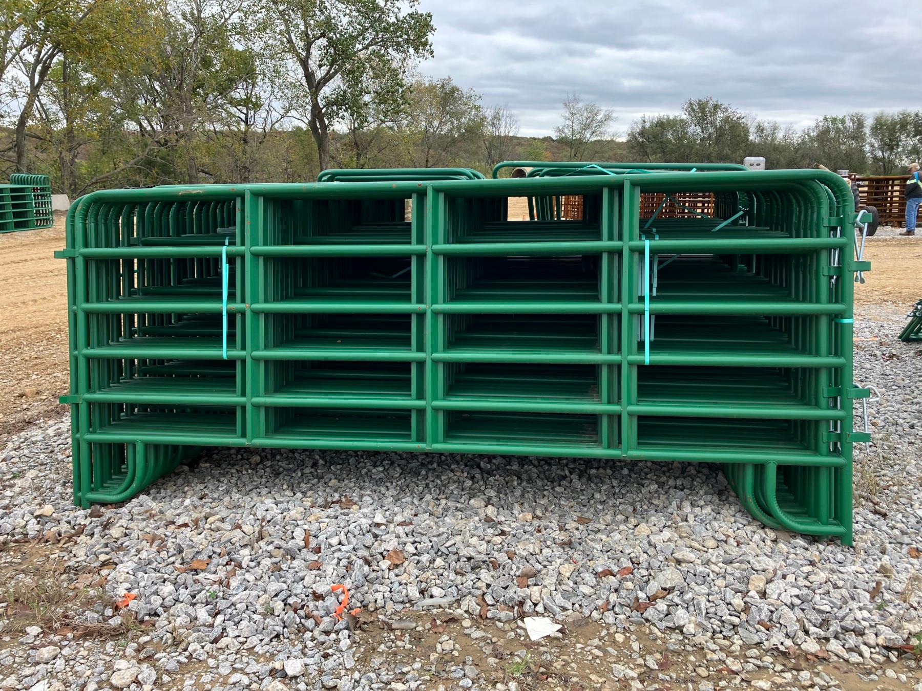 (10) 12' CORRAL PANEL (GREEN)
