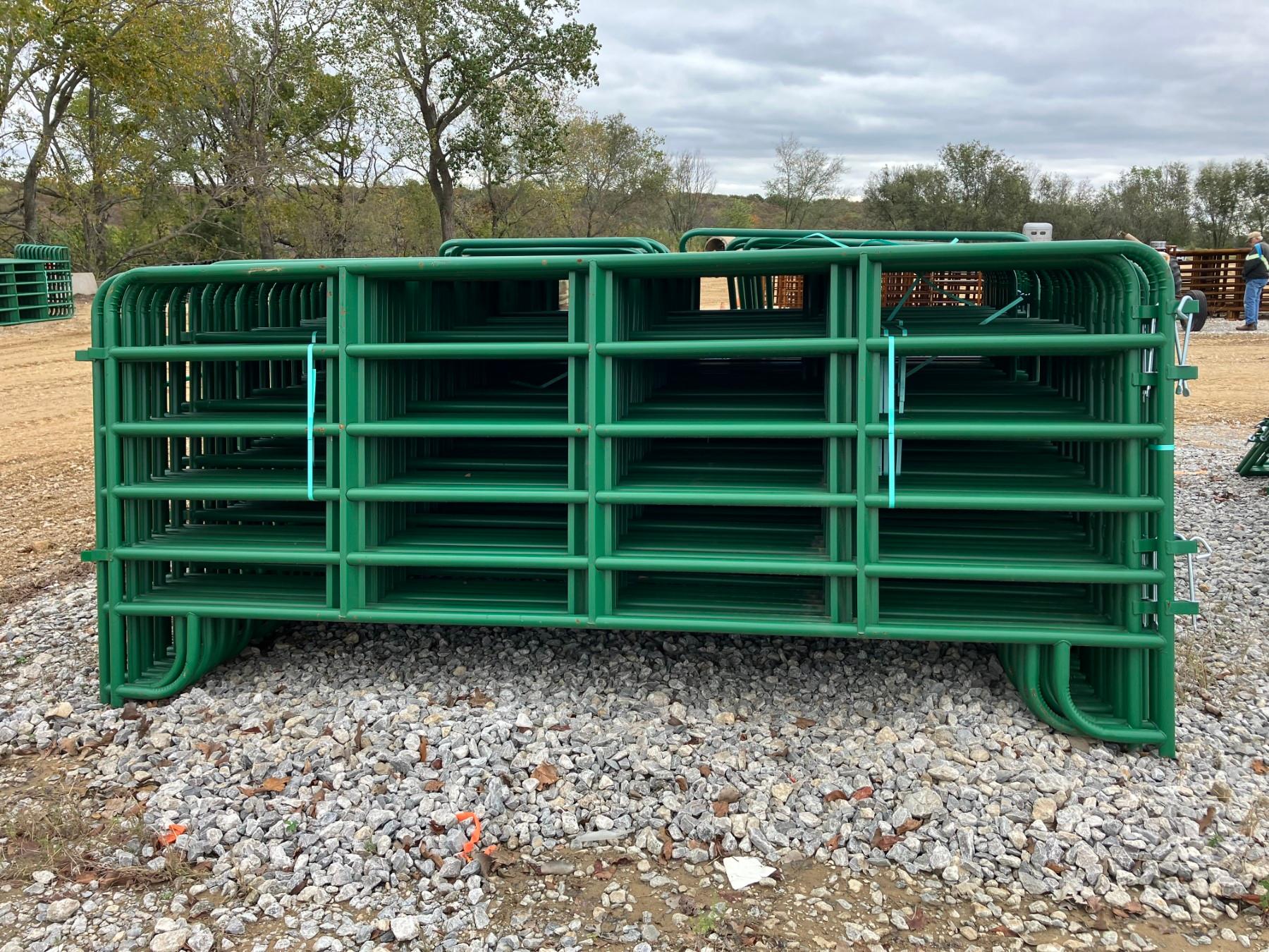 (10) 12' CORRAL PANEL (GREEN)