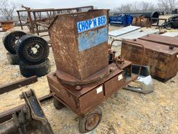 CHOP'N BED HAY CHOPPER (SLVG)