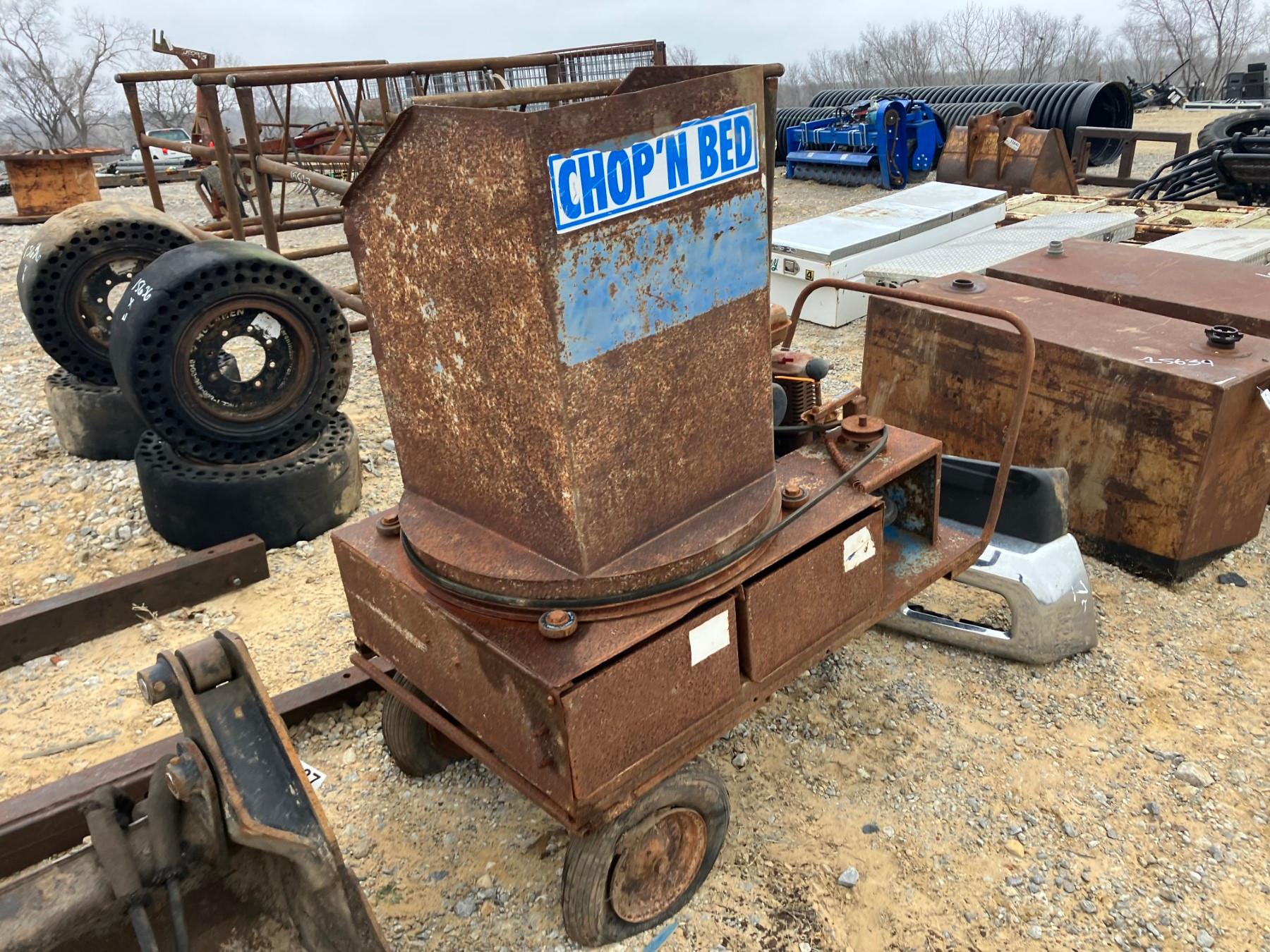 CHOP'N BED HAY CHOPPER (SLVG)