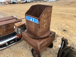 CHOP'N BED HAY CHOPPER (SLVG)