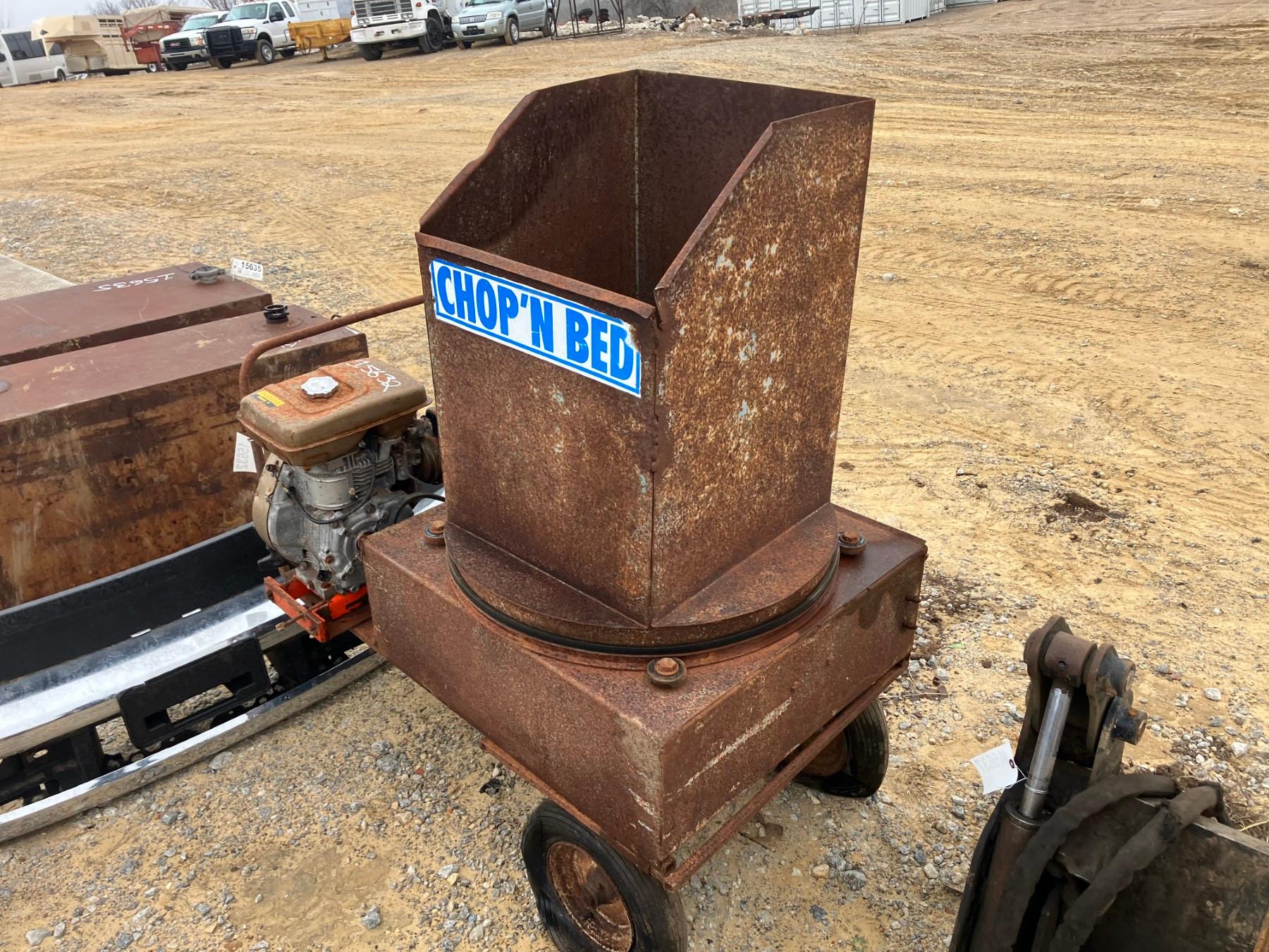 CHOP'N BED HAY CHOPPER (SLVG)