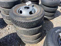 SET OF (4) USED TIRES