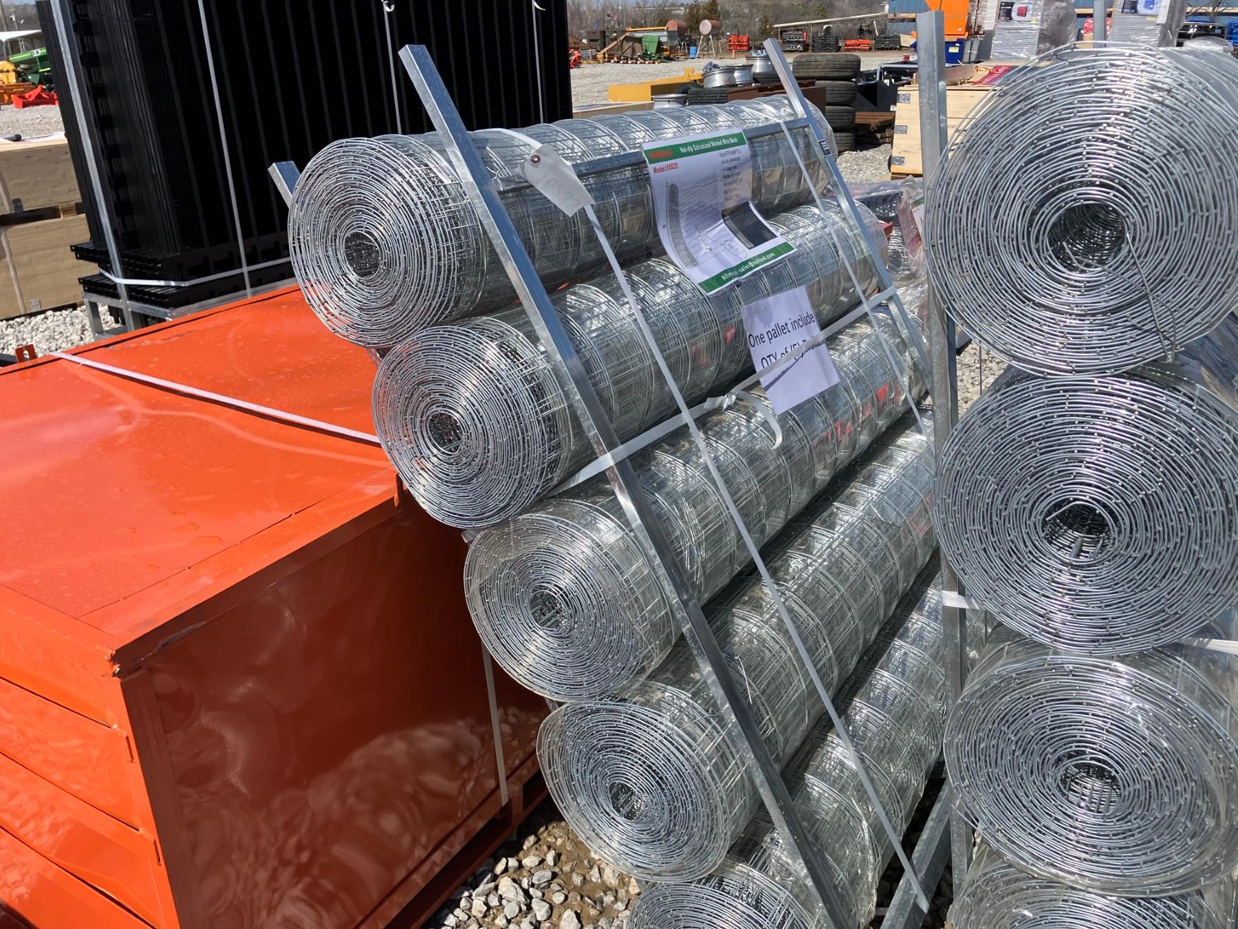 5 ROLLS WELDED WIRE
