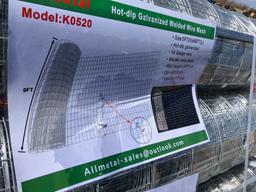 5 ROLLS WELDED WIRE
