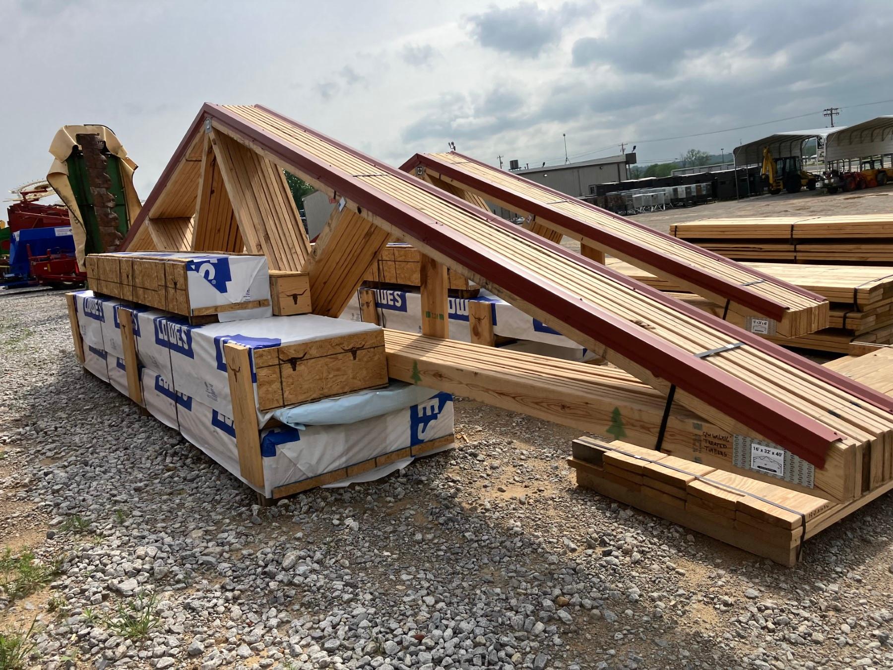 16X32X40 POLE BARN PKG