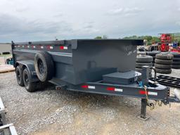 18' HYD DMP TRLR W/ BOS